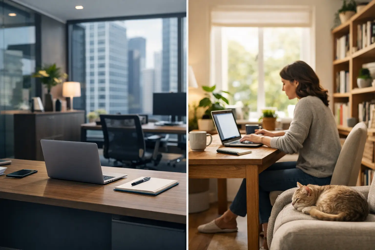 Private Office Versus Home Office